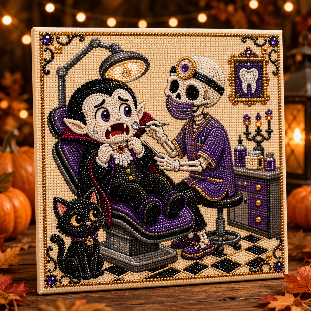 🎃 Absurd Halloween Moments Pearl Art Kit