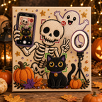 🎃 Absurd Halloween Moments Pearl Art Kit
