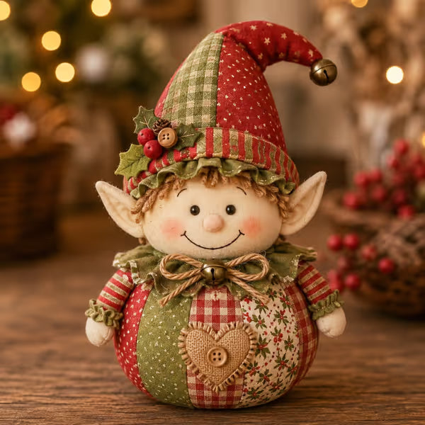 DIY Patchwork Fabric Character Doll Kit - 🎅 Santa Claus