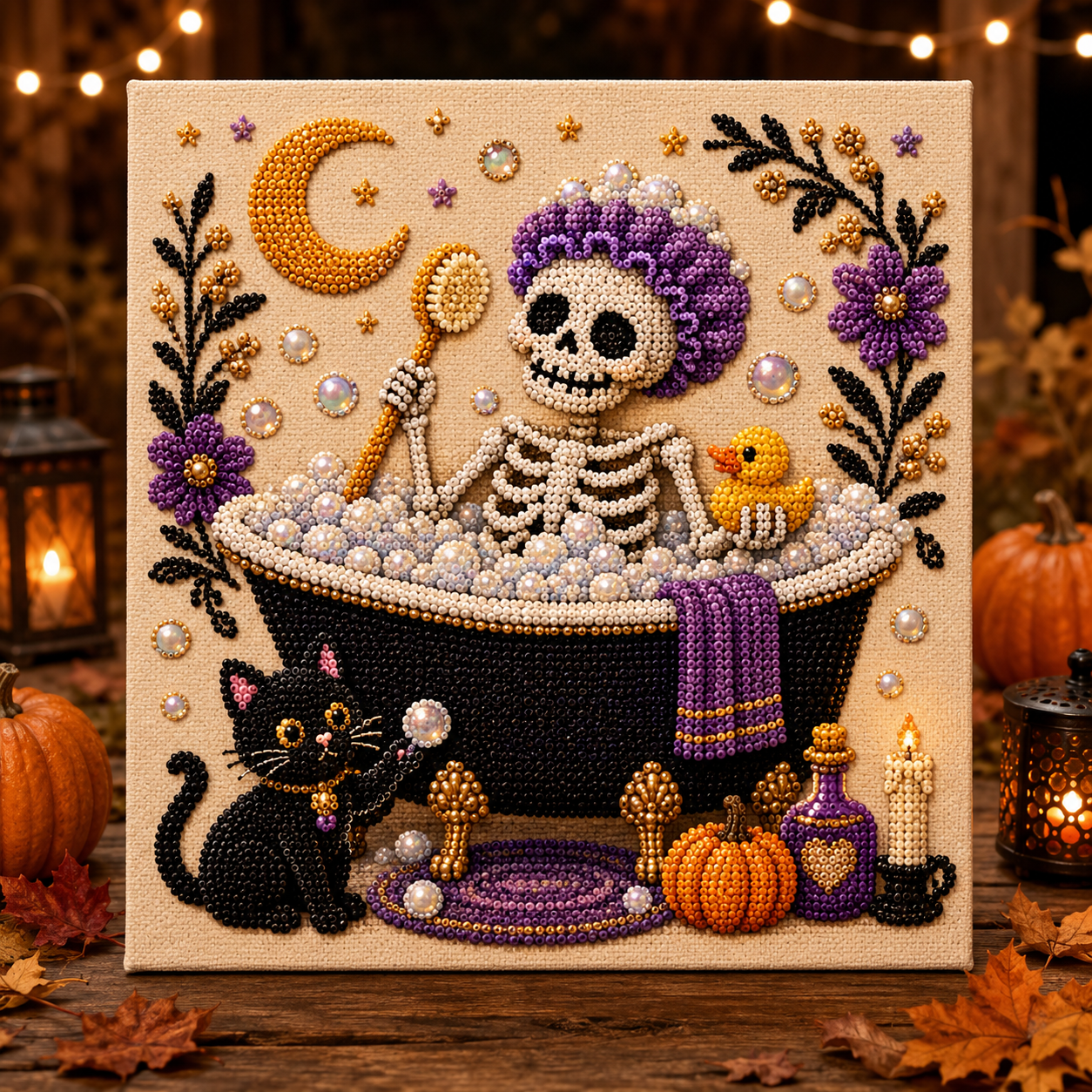 🎃 Absurd Halloween Moments Pearl Art Kit