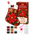 DIY Diamond Painting Christmas Stocking Kit