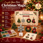 Everything You Need to Make Christmas Magic. ✨-Christmas Beaded Ornaments DIY Kit