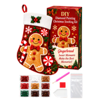 DIY Diamond Painting Christmas Stocking Kit