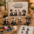 💀 3D Beaded Skeleton DIY Kit – Create Your Own Spooky Cute Halloween Decor