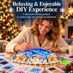 ❄️ DIY Winterwunderland mit Schmucksteinen & Perlendetails