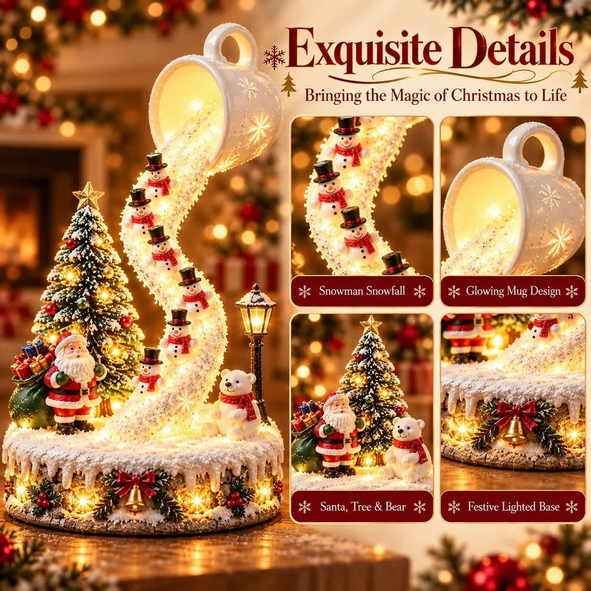 Collection Enchanted Christmas Glow（Hauteur : 30 cm ）