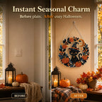 👻✨ 🎃 DIY Spooky Hanging Ornament Kit | Sparkling Halloween Diamond Art Decoration For Fall Home Decor