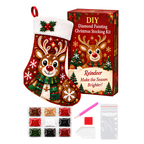 DIY Diamond Painting Christmas Stocking Kit