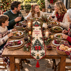 DIY Christmas Diamond Painting Table Runner