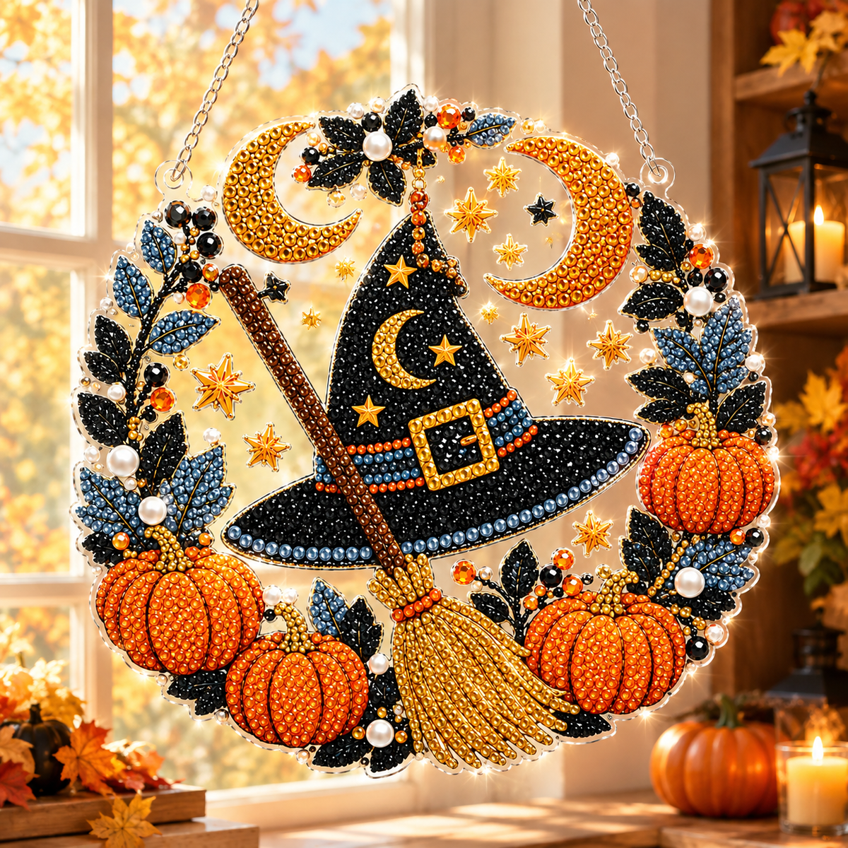 👻✨ DIY Spooky Hanging Ornament Kit | Cute Handmade Decor for Holidays, Parties & Home Displays