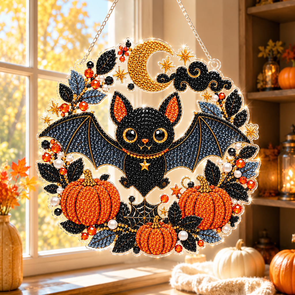 👻✨ DIY Spooky Hanging Ornament Kit | Cute Handmade Decor for Holidays, Parties & Home Displays
