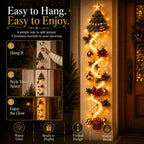 🔥 Special offer – 49% OFF 🎄 MerryCascade™ Glowing Christmas Door Hanger | 6 Designs ✨