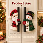 ☃️🎅Christmas Santa & Snowman Handle Huggers