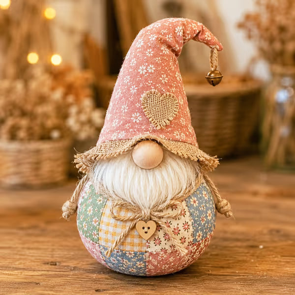 DIY Patchwork Fabric Character Doll Kit - 🎅 Santa Claus