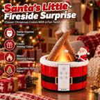 🎄 MerryMist Weihnachts-Lagerfeuer-Aroma-Diffusor – Gemütliches Flammenlicht, festlicher Nebel & beza