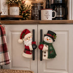 ☃️🎅Christmas Santa & Snowman Handle Huggers