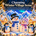 ❄️ DIY Winterwunderland mit Schmucksteinen & Perlendetails