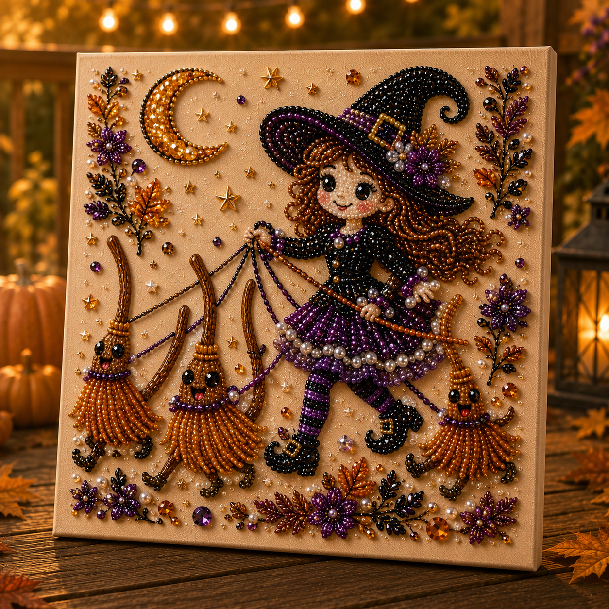 🎃 Absurd Halloween Moments Pearl Art Kit