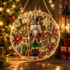 🎄 Christmas Diamond Art Hanging Ornament Kit – Sparkling DIY Holiday Decor & Meaningful Handmade Gift