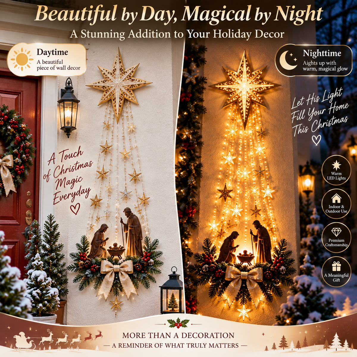 ✨Special Offer✨ Christmas Holiday Wall Decor | Markedke