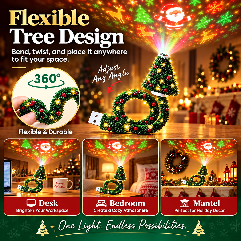 ChristmasGlow™ Projector Light