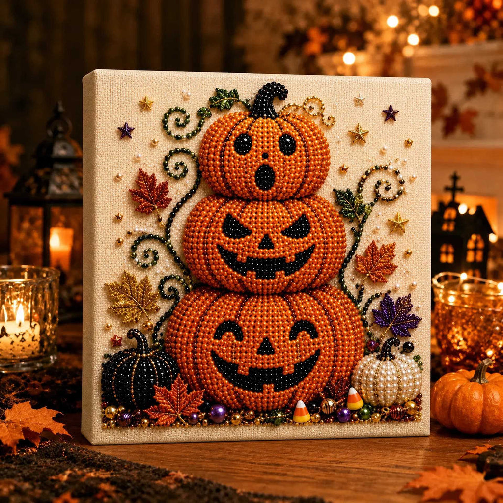 🎃 Halloween Pearl Painting Kit – Spooky Sparkle DIY Craft