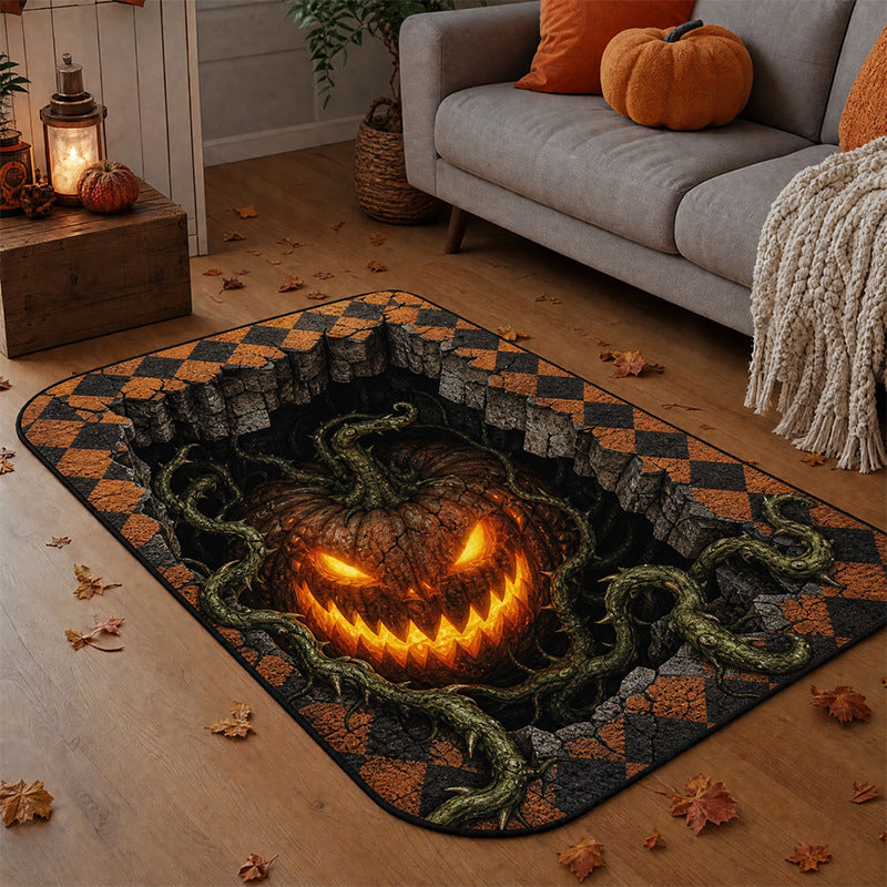🎃 3D Halloween Horror Floor Mat Collection