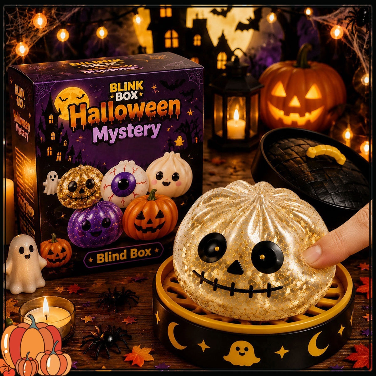 🎃 Halloween Squeeze Toys – Spooky Squishy Stress Relief Toys 👻
