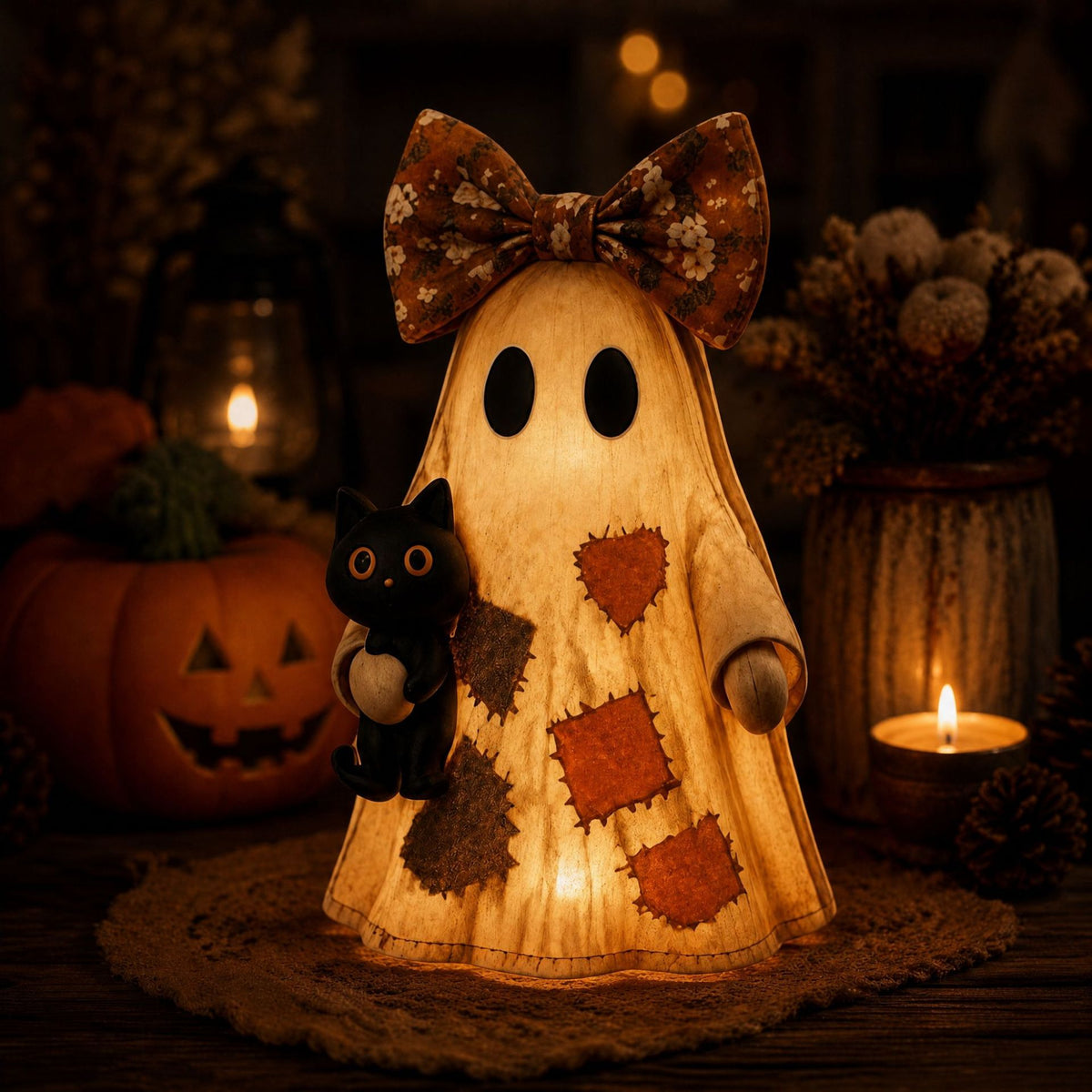👻Spooky Ghost Family Halloween Decoration Collection-11 Cute Ghost Characters To Choose From
