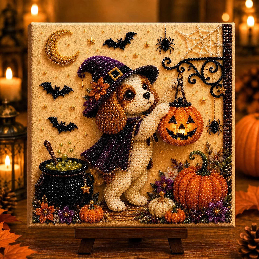 🎃 Halloween Pearl Painting Kit – Spooky Sparkle DIY Craft