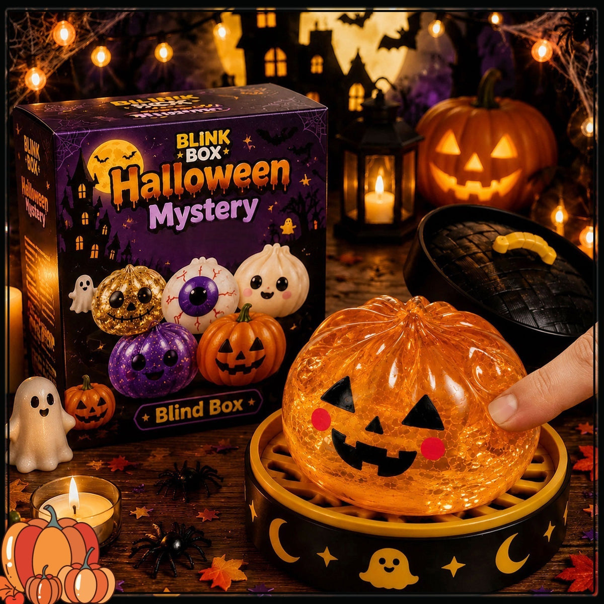 🎃 Halloween Squeeze Toys – Spooky Squishy Stress Relief Toys 👻