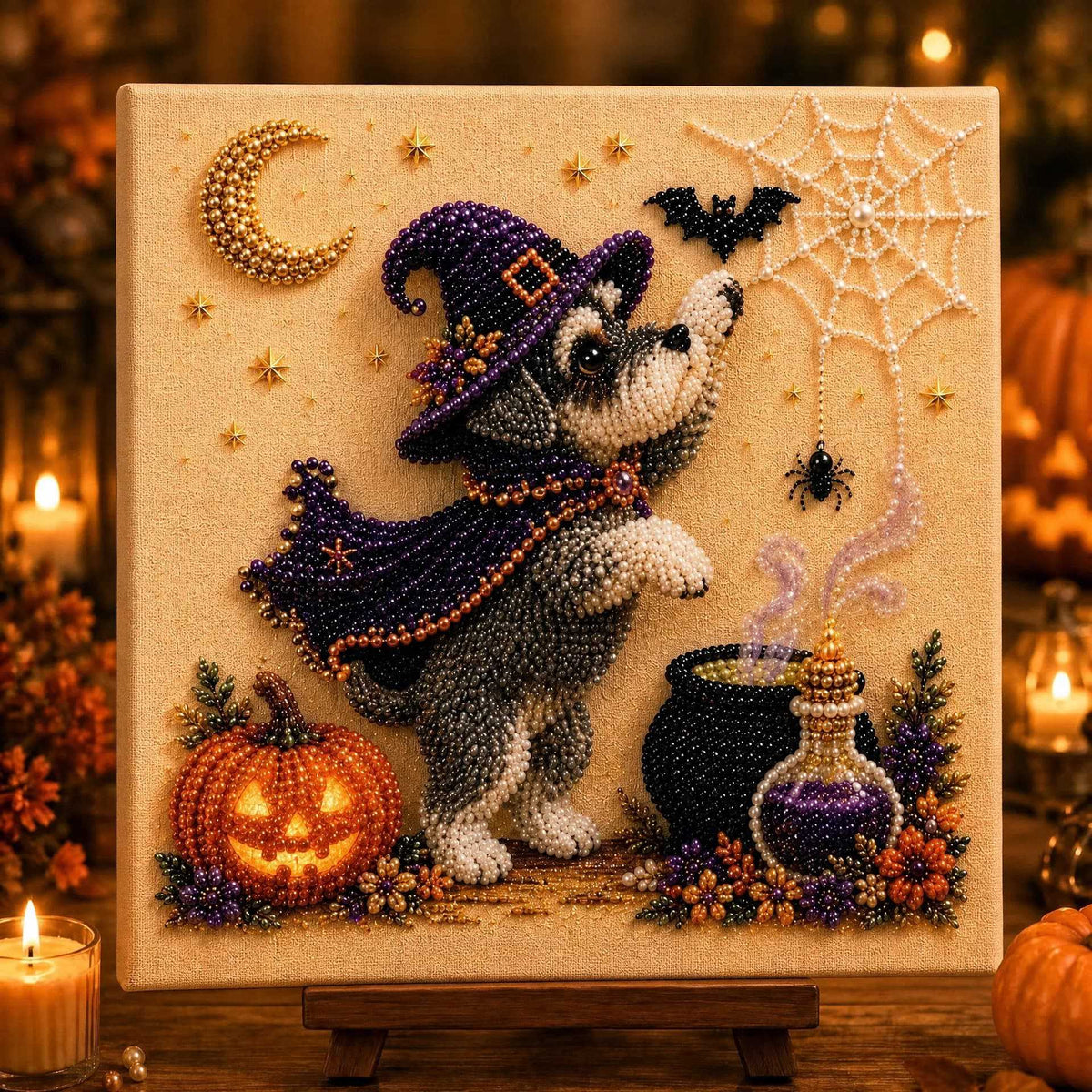 🎃 Halloween Pearl Painting Kit – Spooky Sparkle DIY Craft