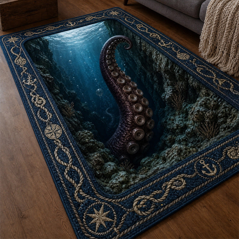 🎃 3D Halloween Horror Floor Mat Collection