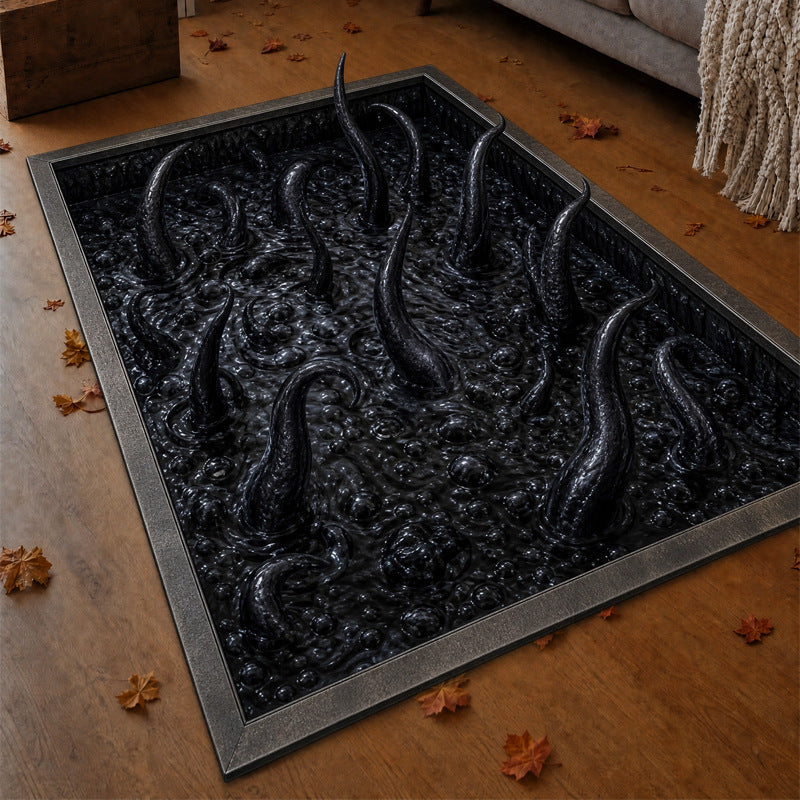 🎃 3D Halloween Horror Floor Mat Collection