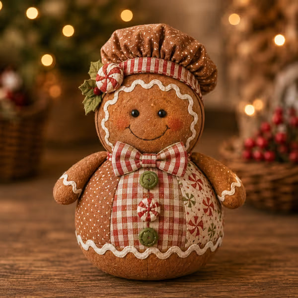 DIY Patchwork Fabric Character Doll Kit - 🎅 Santa Claus