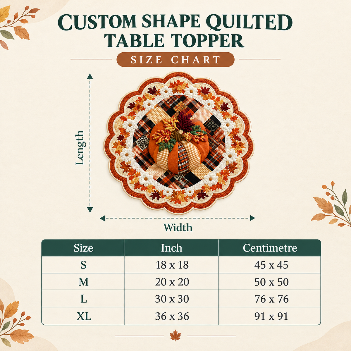 🎅 Santa Claus Christmas Quilted Table Topper – Festive Holiday Table Decor
