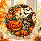🎃 Halloween Sparkle Diamond Art Hanging Ornaments