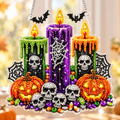 🎃 Halloween Sparkle Diamond Art Hanging Ornaments