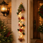 🔥 Special offer – 49% OFF 🎄 MerryCascade™ Glowing Christmas Door Hanger | 6 Designs ✨