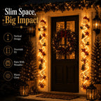 🔥 Special offer – 49% OFF 🎄 MerryCascade™ Glowing Christmas Door Hanger | 6 Designs ✨