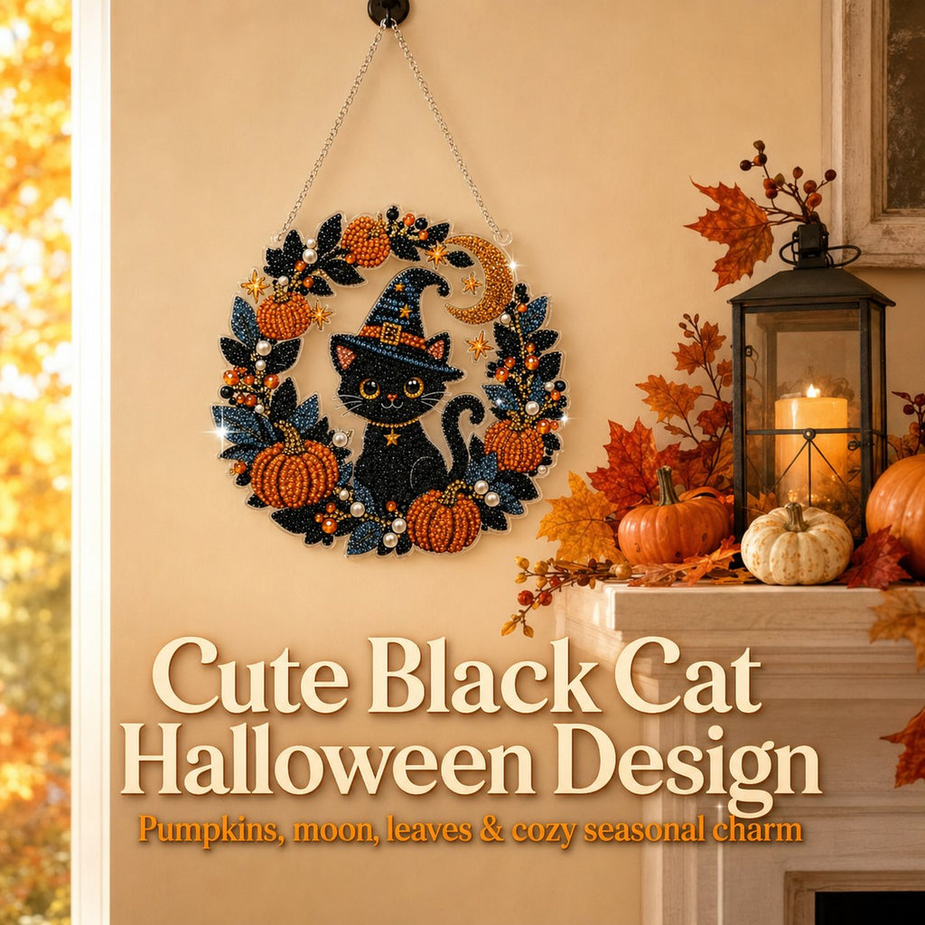 🔥LAST DAY 50% OFF - 👻✨ DIY Spooky Hanging Ornament Kit | Cute Handmade Decor for Holidays, Parties & Home Displays