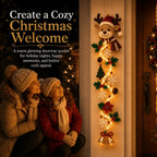 🔥 Special offer – 49% OFF 🎄 MerryCascade™ Glowing Christmas Door Hanger | 6 Designs ✨