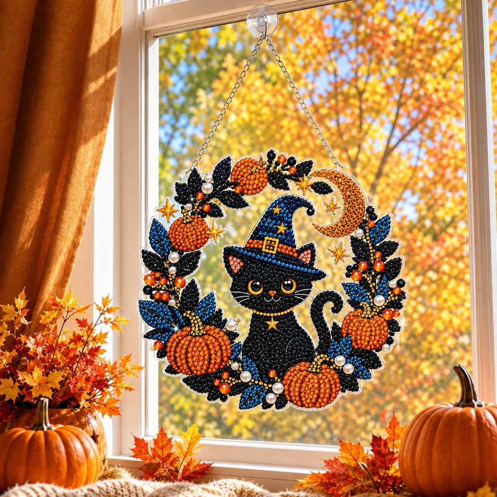 👻✨ DIY Spooky Hanging Ornament Kit | Cute Handmade Decor for Holidays, Parties & Home Displays