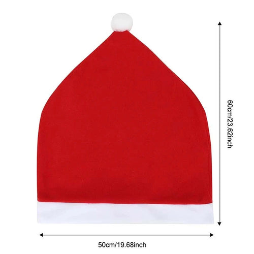 Christmas Chair Back Cover – Assorted Festive Character Designs, Holiday Dining Decor Gift for Family