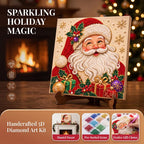 Christmas DIY Pearl Diamond Art Painting Kit -For Adults Beginner