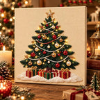 Christmas DIY Pearl Diamond Art Painting Kit -For Adults Beginner