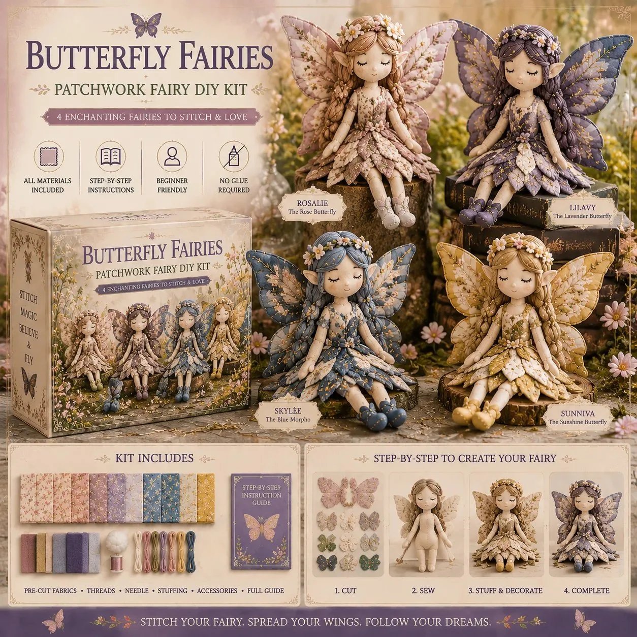 🧚‍♀️Fairy DIY Craft Kit for Kids ✨ Creative Fun