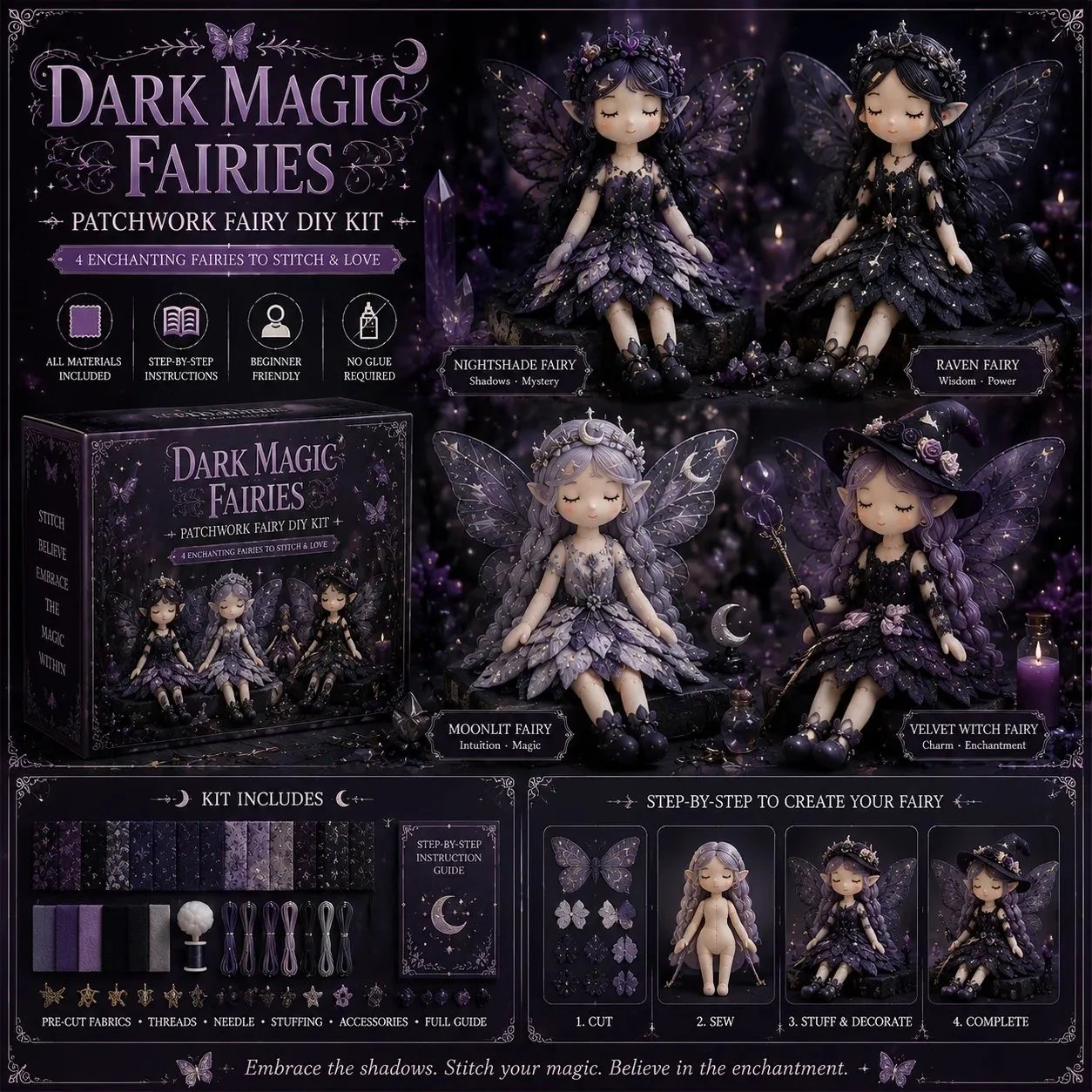 🧚‍♀️Fairy DIY Craft Kit for Kids ✨ Creative Fun